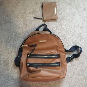 Steve Madden Camel Backpack